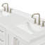 Meuble-lavabo double avec plateau Abshire 61-93359266