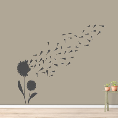 Plants & Flowers Non-Wall Damaging
