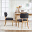 Chaise de salle à manger rembourrée Modern
