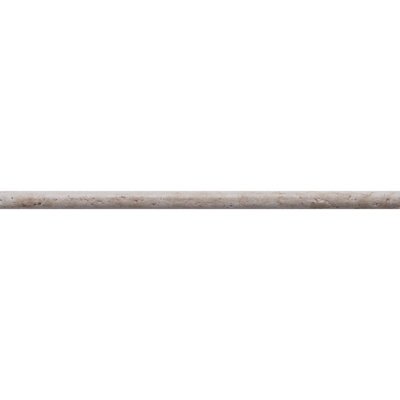 Dallas 12" x 1" Matte Resin Pencil Liner Tile Trim in Tan
