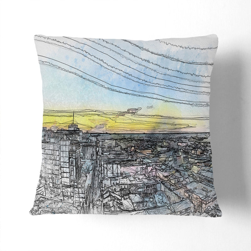 Square Throw Cushion, 55 x 55 cm