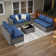 Distefano 7 Piece Patio Rattan Seating Group with Cushions