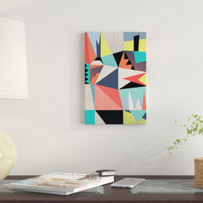 Graphic III Graphic Art Print on Canvas