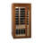 Dynamic Saunas Barcelona 1 - Person Bluetooth Compatible FAR Infrared Sauna in Hemlock