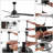 Kolarik 52'' Ceiling Fan with LED Lights-1237772724-1237772725