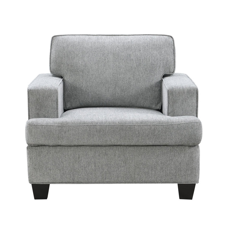 Fauteuil d'appoint Baldwin, graphite Dalton, 39 po