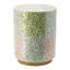/ Rose, table d'appoint cylindrique, beauté, 14 x 14 x 18 po, siège de jardin de table 13,2 lb, Art Radiance, 14 x 14 x 18 po, siège
