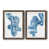 Papier, cadre noyer