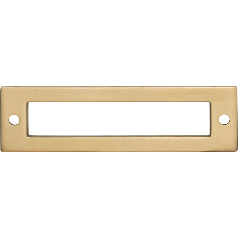 Hollin  Backplate, 1.19" H x 4.28" W x 0.13" D, Honey Bronze