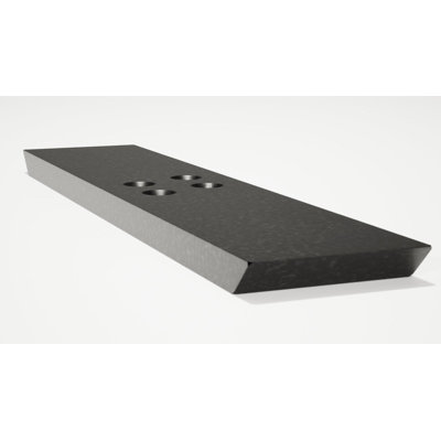 10in. x 2.5in. x 0.50in. – The Original Flat Wall Countertop Support Bracket