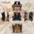 Resin Rustic Napkin Holder Kissing Bear Design