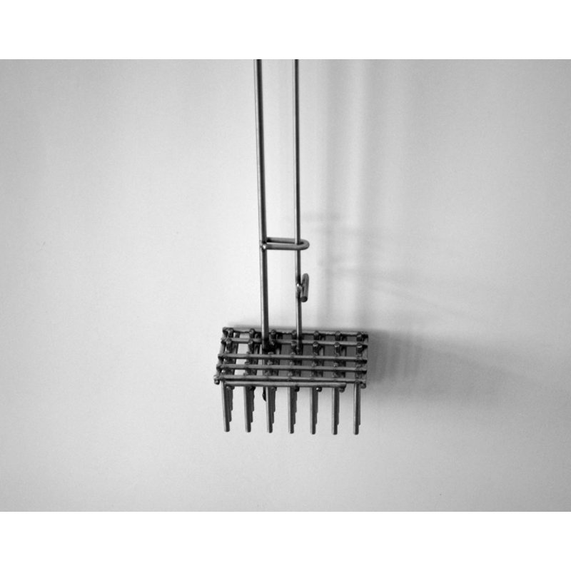 Cuillère à crottes en acier inoxydable