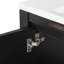 Meuble-lavabo simple autoportant 18,19 po avec plateau en bois manufacturé Carli
