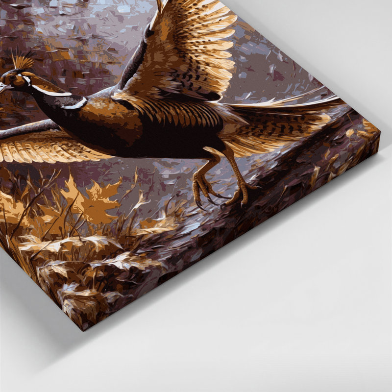 Art mural sur toile noir, H 16 po x l 20 po