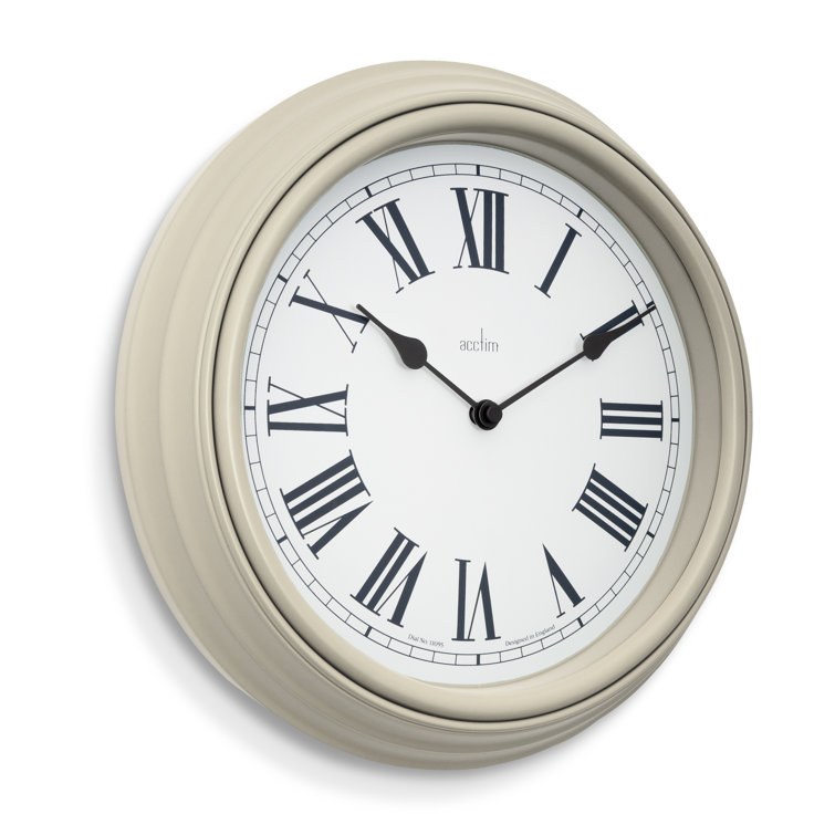 28cm Devonshire Modern Country Style Wall Clock