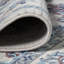 Tapis persan traditionnel ivoire / bleu / rouge Hatha-1107870812