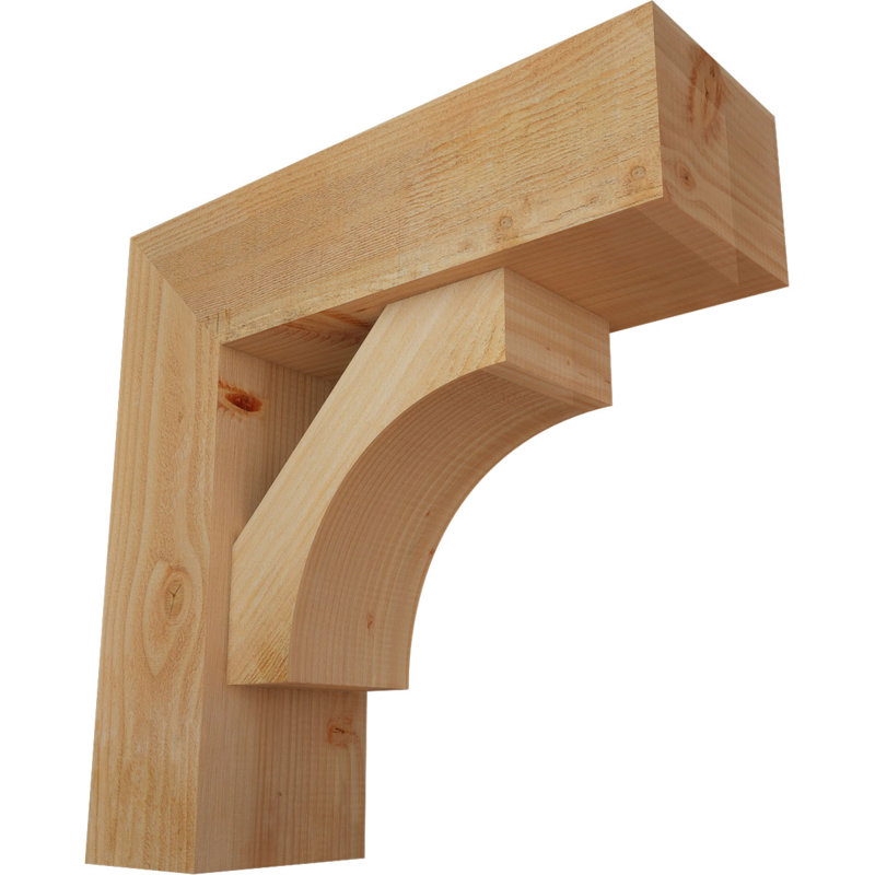 Support Westlake Block avec support décalé, 24 x 24, Sapin Douglas de l 8 po (scié brut)