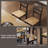 Malkin 6 - Person Four Leg Dining Set