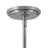4-Light Single Tier Chandelier with Clear Tapered Glass Shades-69559486