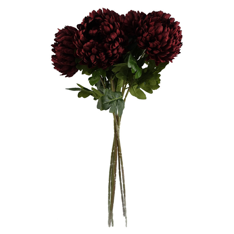 Plastic, Silk Artificial Arrangement, Red