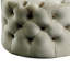 Repose-pieds ovale capitonné de 45 po Wisniewski-593627827