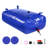 330L/87 Gallon Water Storage Bladder, RV Water Tank, 1000D Blue PVC Collapsible Water Storage Containers, Large Capacity Soft Water Bag, Portable Water Bladder, Fire Prevention, Camping, Emergen
