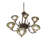 Jakey 6 - Light Steel Cone Chandelier