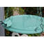 Bain d'oiseaux suspendu en aluminium coulé l 12 po, patine-1183260863