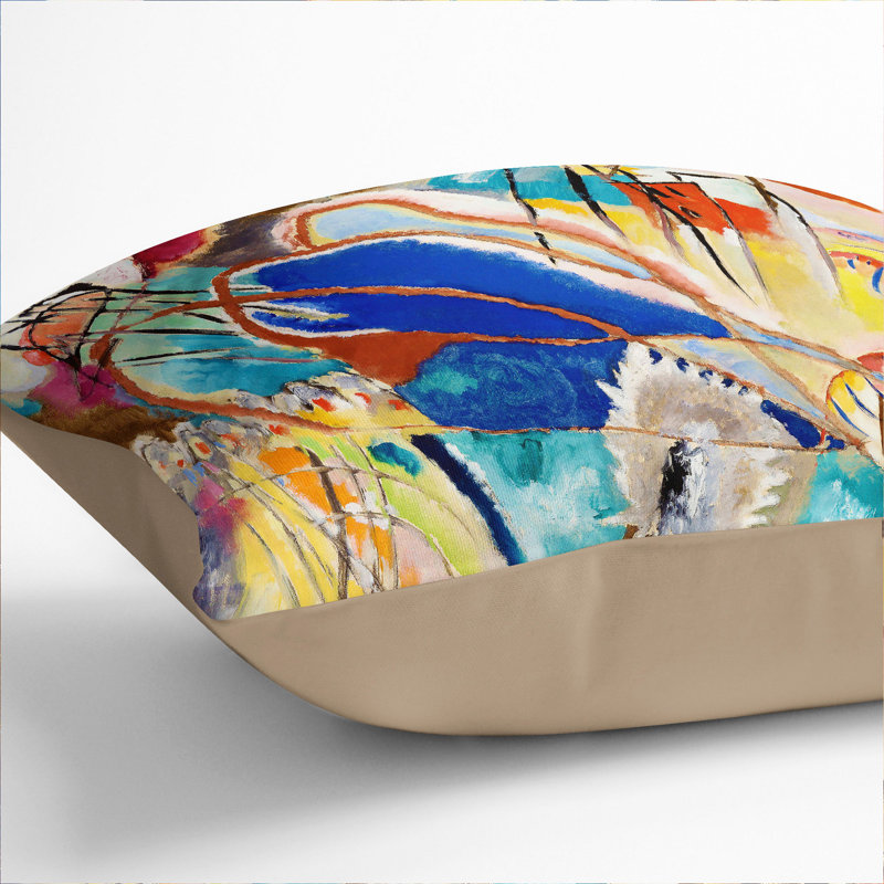 Square Cushion, 40cm H x 40cm W x 15cm D, Stone