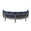Ensemble de conversation modulaire en rotin avec coussins 5 pièces Jordayn (ensemble de 4)-86451702