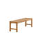 Lantigua Solid Wood Teak Outdoor Bench