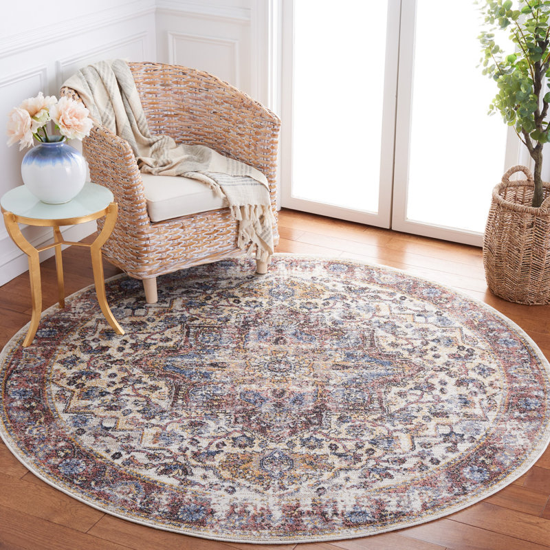 Astoria Performance Oriental Rug, Round 6'7"