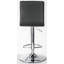 Ahlers Swivel Upholstered Faux Leather Adjustable Height Bar Stool with Steel Frame-79208333