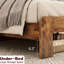 Cadre de lit, cadre de lit plateforme avec grand rangement sous le lit-1090524189