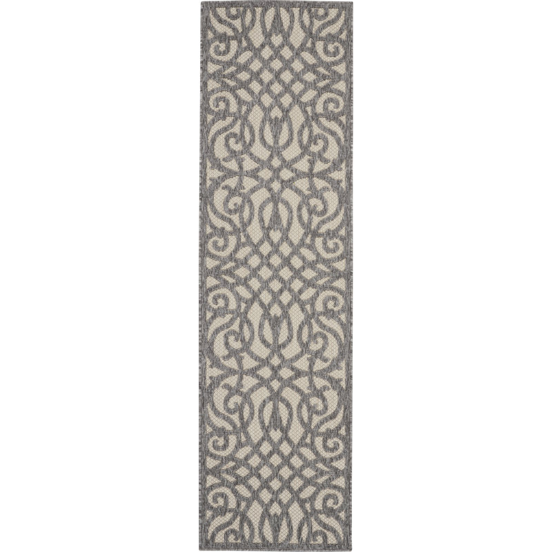 Tapis crème Therese, Tapis de couloir 2 pi 2 po x 7 pi 6 po