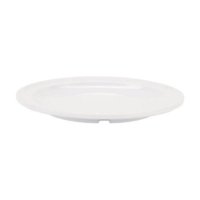 Assiettes à salade rondes en mélamine, 8 po, (ensemble de 12)