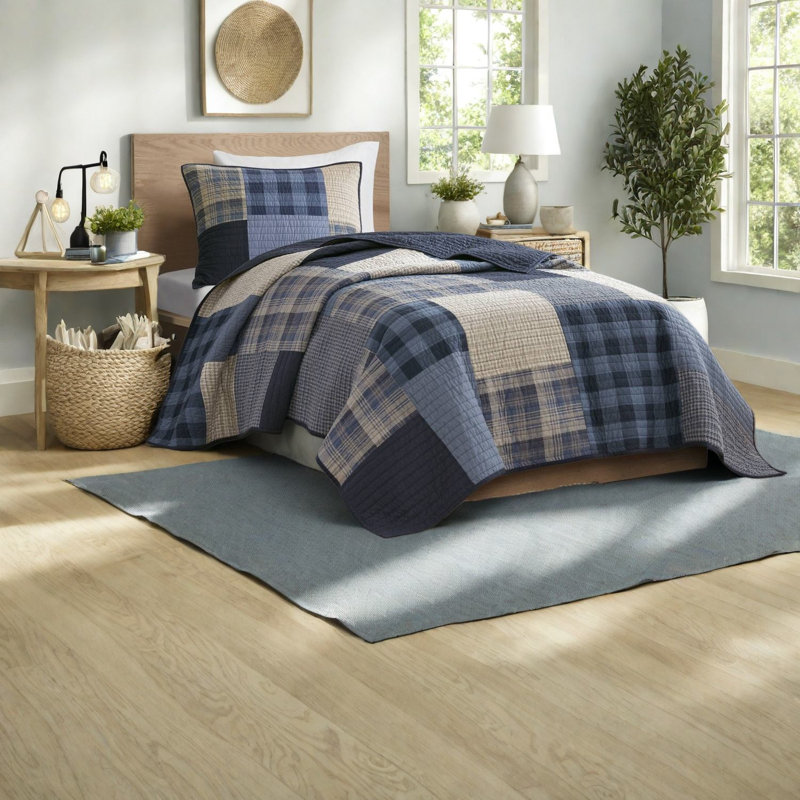 Ensembles de literie en coton de qualité supérieure, courtepointe de style moderne pour le confort de la maison