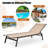 Heroux Outdoor Metal Chaise Lounge-1369252846