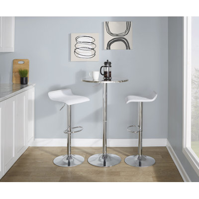Bistro Round-Ale Bar Set - 3 Piece