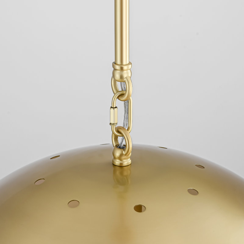 Lodi 1 - Light Dome Pendant, Gold