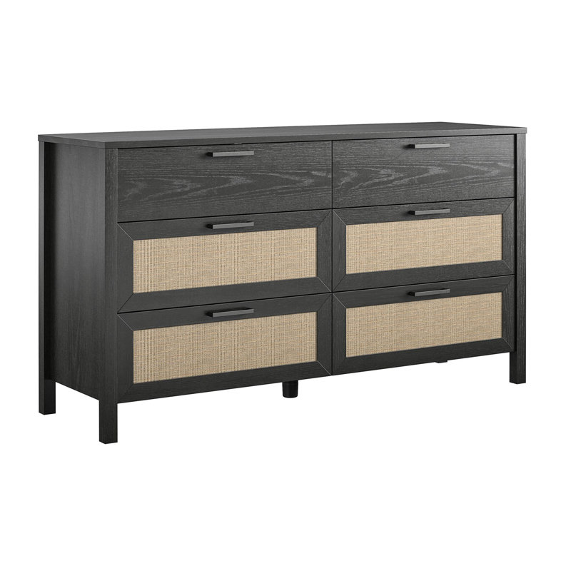 Commode 6 tiroirs Shayla