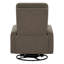 Fauteuil inclinable électrique pivotant en cuir véritable Grain (ensemble de 2)-121435816