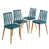 Teal is out of stock selected