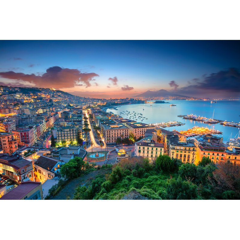 Firmino Naples, Italie, H 20 po x l 30 po