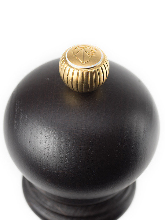Paris Pepper Mill, 11.82" H x 2.63" W x 2.63" D, Chocolate/Gold
