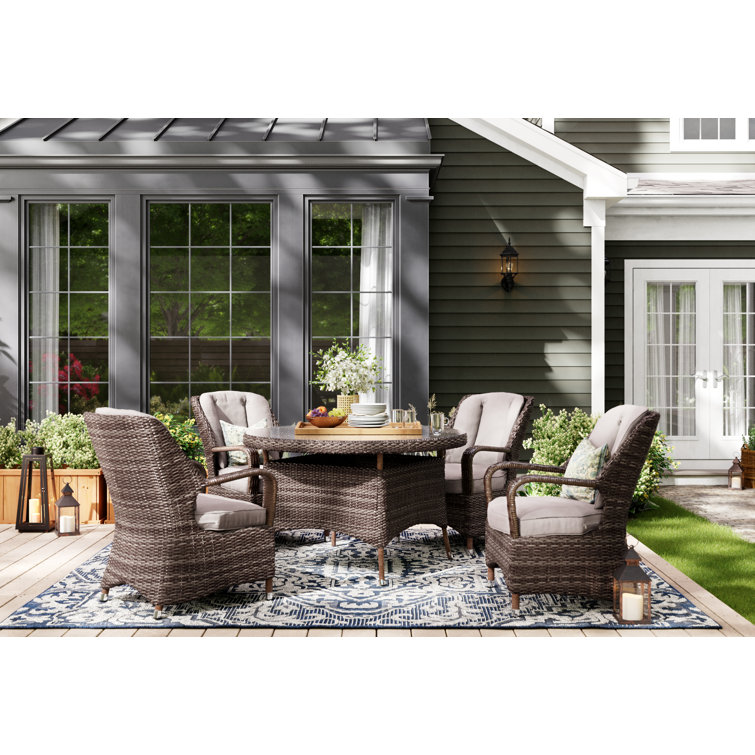Garden Furniture Set Oakmont Wicker Furniture Belord Patio