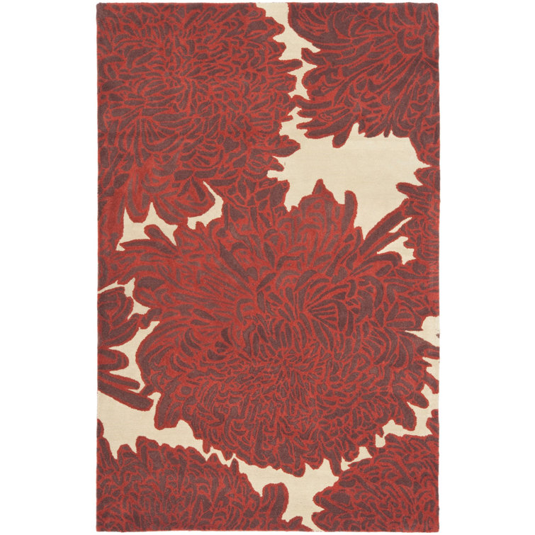 Coreatha Martha Stewart Hand Tufted Wool Abstract Rug