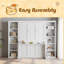 Lit escamotable avec bureau et bibliothèque Murphy-1865016725