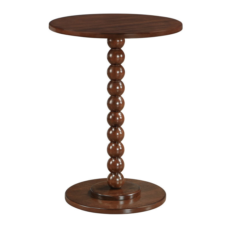 Markell Spindle End Table, Espresso
