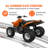 VEVOR Aluminum Foldable 89'' L Threshold Ramp